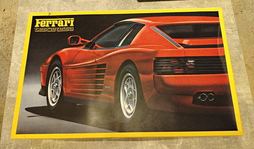 Fujimi ferrari testarossa - fujimi,